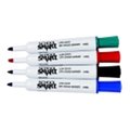 School Smart School Smart Low Odor Non-Toxic Dry Erase Marker; Chisel Tip; Assorted Colors; Pack - 4 1400750